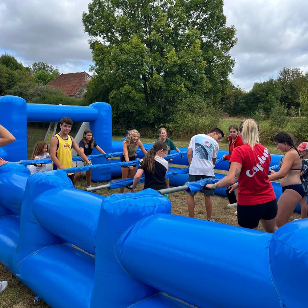 Photo Le Baby Foot Humain